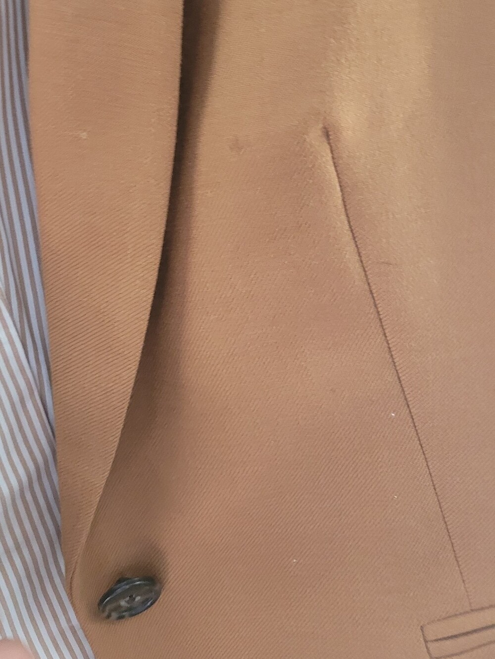 J. Crew 8 Parke Camel Single-Button Blazer - Picture 6 of 7